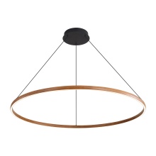 Golden 5460-71 WA - Golden Lighting Veritas Integrated LED 71in Chandelier in Walnut